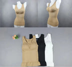 Built-In Bra Shaper Tank built-in padded cups