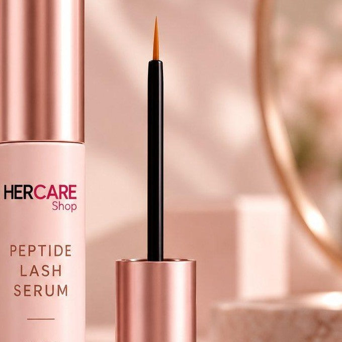 HerCare Peptide Lash Serum with fine-tip brush